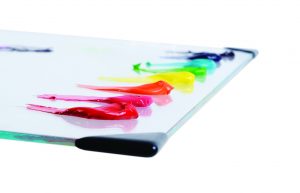 Clear Glass Paint Shot