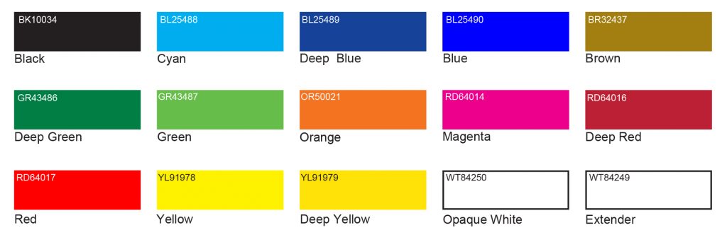 Page 412 colour chart