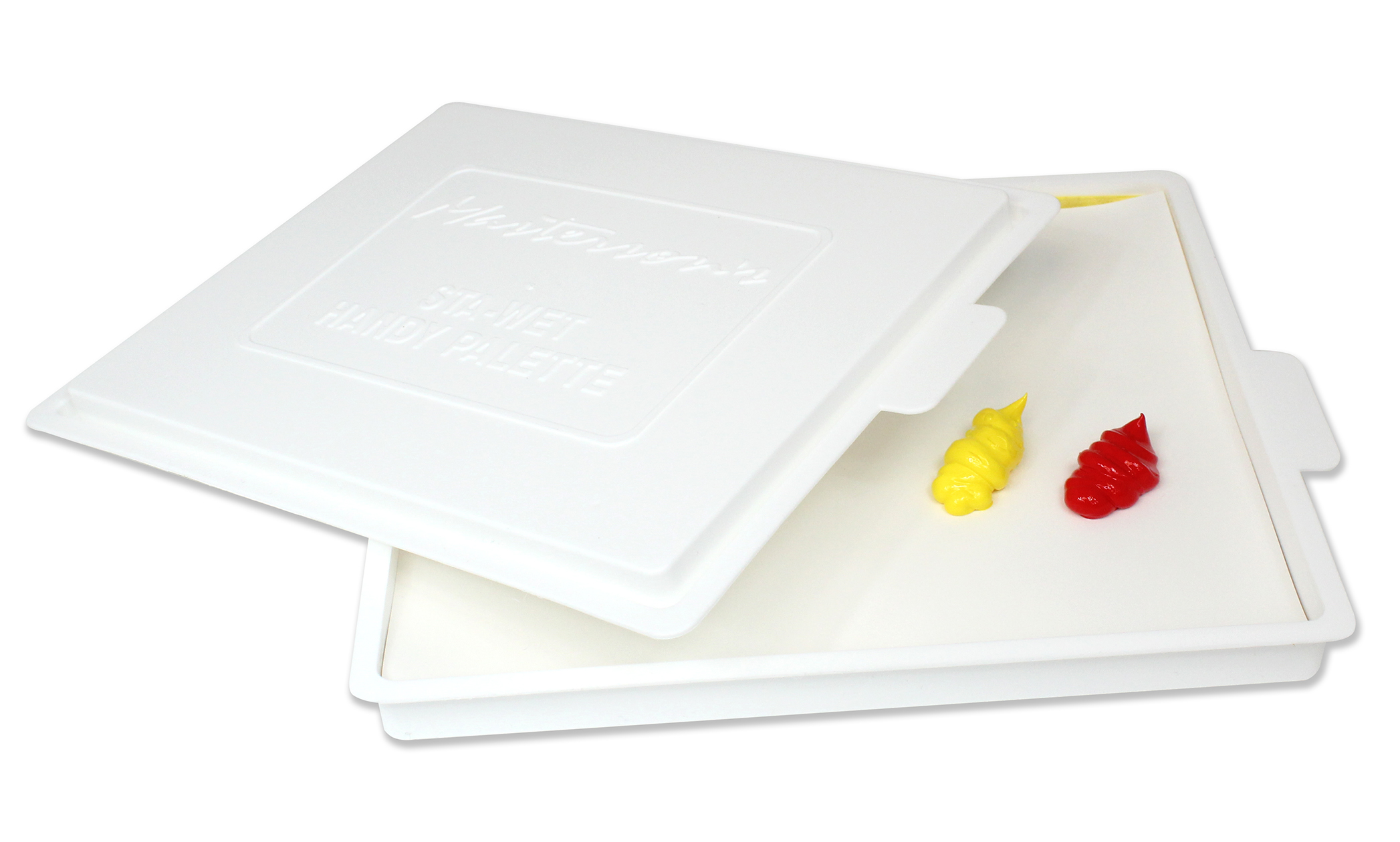 Handy Palettte with paint